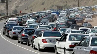 ترافیک سنگین در محورهای چالوس و هراز ترافیک سنگین در محورهای چالوس و هراز