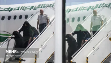 نخستین پرواز اربعین امروز از فرودگاه مهرآباد انجام شد