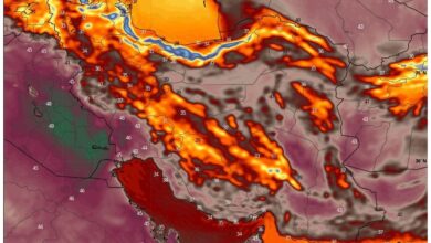 پیش‌بینی بارش باران، رعد و برق و کاهش دما در نوار شمالی کشور
